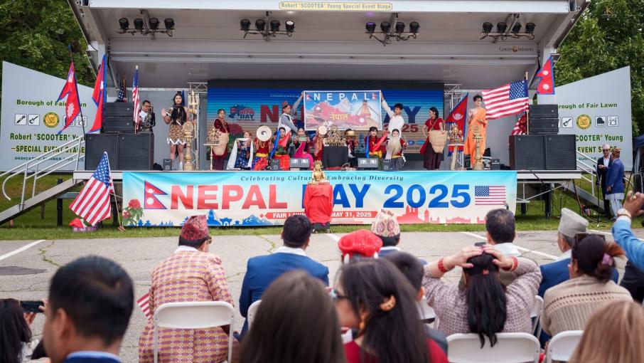 अमेरिकाको न्यूजर्सीमा झल्कियो नेपाल